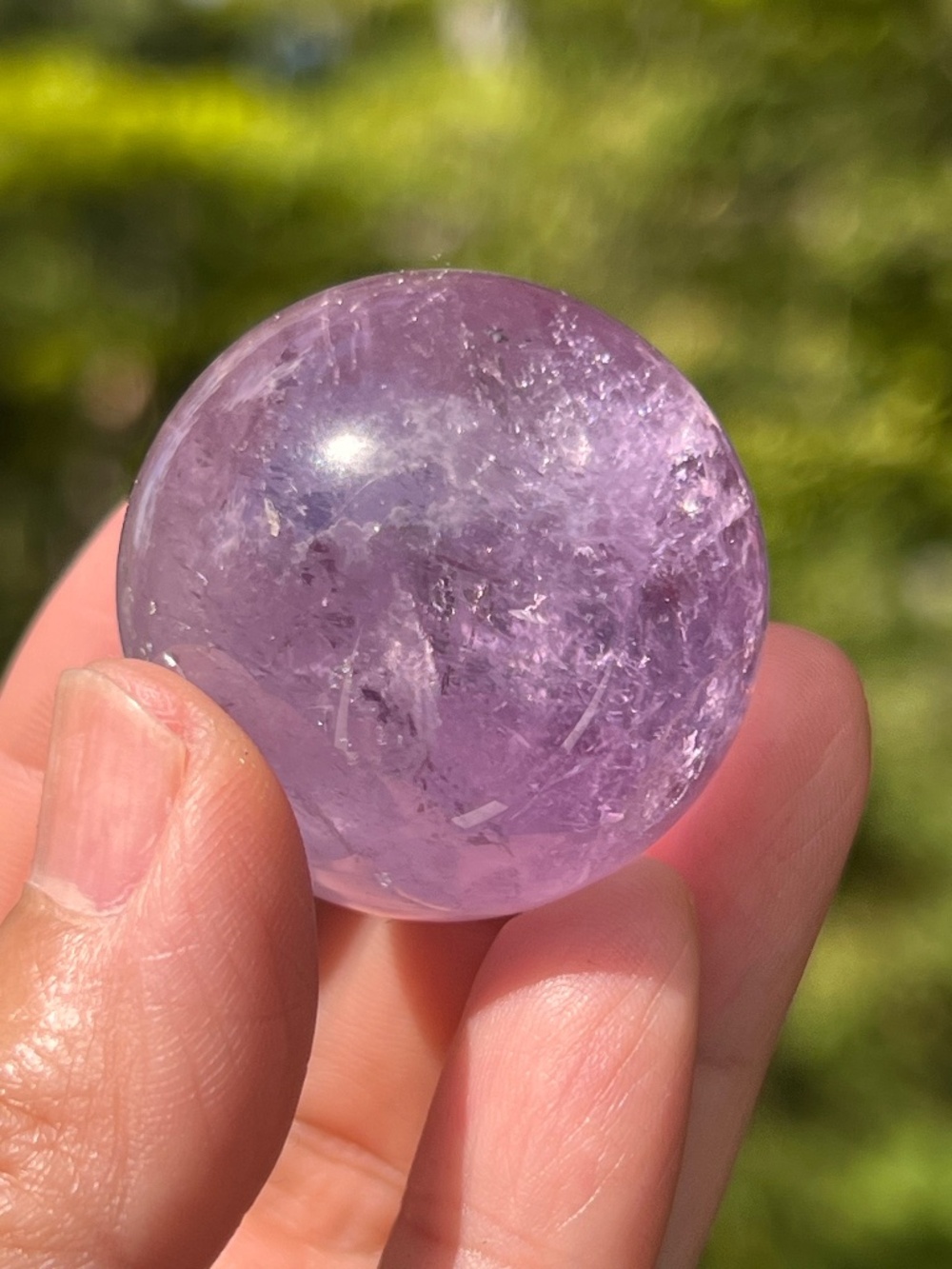 Amethyst (11) sphere | crystal